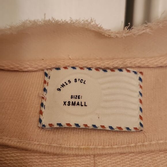 Postmark by Anthropologie Soft Peach Bedazzled Cardigan w/ Sequins Size XS - Picture 2 of 12